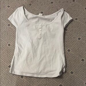 Women's White Button-Front Top lululemon
